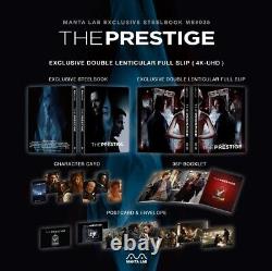 The Prestige steelbook Double lenticulaire fullslip Manta Lab Collectong