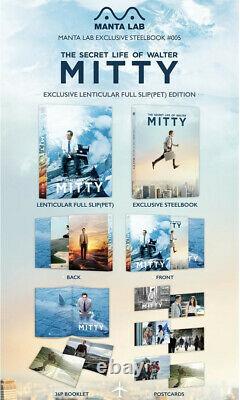 The Secret Life Of Walter Mitty One Click Steelbook Manta Lab