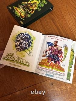 Toxic Avenger Tétralogie Édition Mediabook Collector Blu-ray + DVD + Livret