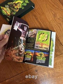 Toxic Avenger Tétralogie Édition Mediabook Collector Blu-ray + DVD + Livret