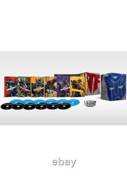 Transformers-L'intégrale 5 Films + Bumblebee 4K + Blu-Ray-Édition Steelbook NEW