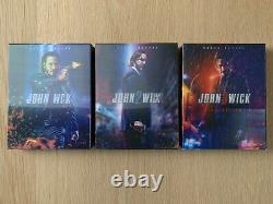 Trilogy John Wick Blu-ray Steelbook Novamedia 4K UHD