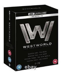 Westworld The Complete Series (4K UHD Blu-ray) Ed Harris Tessa Thompson